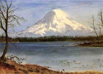 Albert Bierstadt : Lake in the Rockies